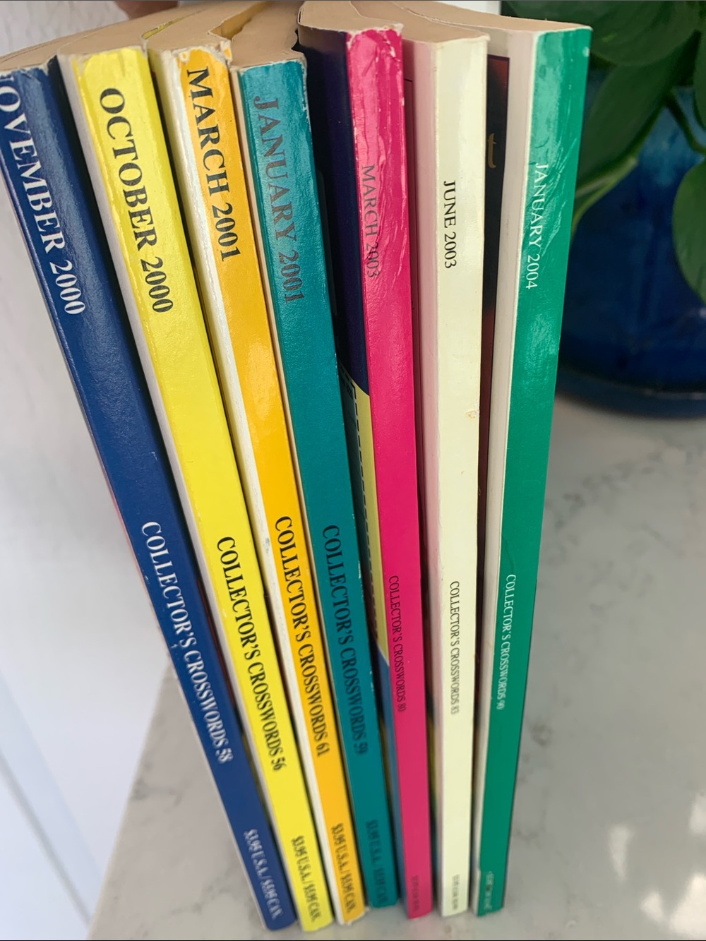 Vintage 7 Kappa Collector's Crossword Puzzle Books 2001-2003